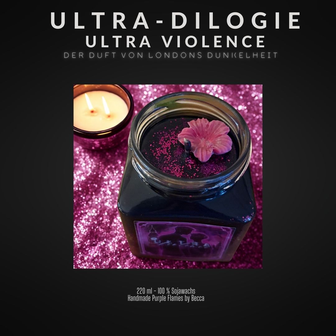 ULTRA Violence Buchkerze (limitiert) – Bild 2