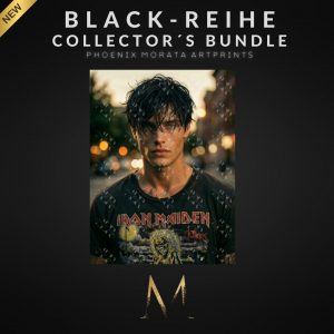 Vorbestellen BLACK-REIHE Collector´s Bundle: 6 Phoenix Morata Artprints (DIN A6, versandkostenfrei)