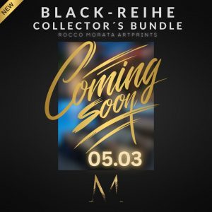 Vorbestellen BLACK-REIHE Collector´s Bundle Rocco Morata Artprints