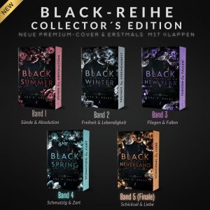 Vorbestellen BLACK-REIHE Collector´s Edition (Premium Cover + erstmalig mit Klappenbroschur)