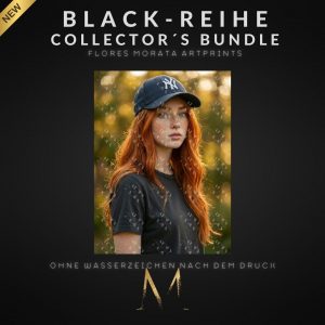 Vorbestellen BLACK-REIHE Collector´s Bundle - Flores Morata Artprints