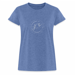 Take me to Neverland-Frauen Oversize T-Shirt