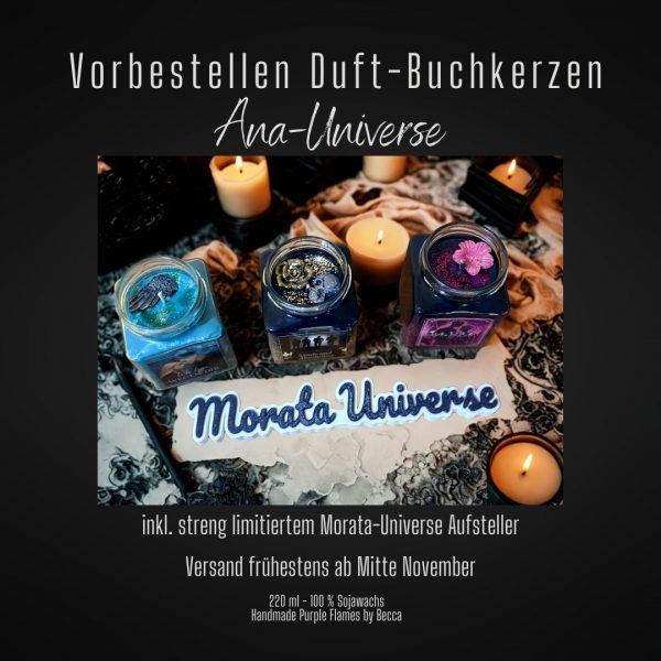 Vorbestellen Buchkerzen: Ana-Verse inkl. Morata-Universe-Aufsteller (limitiert) – Bild 2