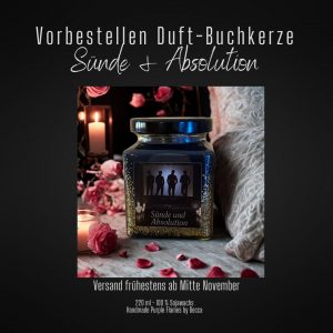 Vorbestellen Buchkerze Sünde & Absolution (limitiert)