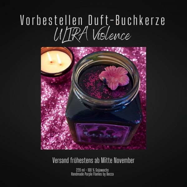 Vorbestellen Buchkerze ULTRA Violence (limitiert) – Bild 2