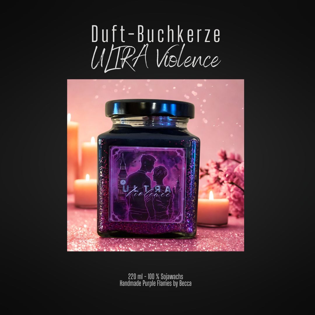 Buchkerze ULTRA Violence (limitiert)