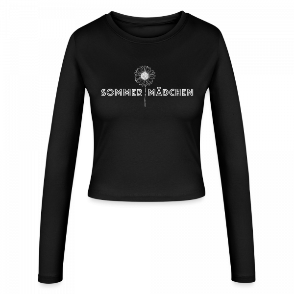 Sommermädchen-Frauen Slim Fit Langarmshirt