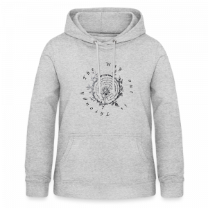 The Way Out Is Through- Frauen Hoodie