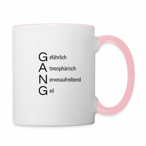Gang-Bang-Tasse einfarbig
