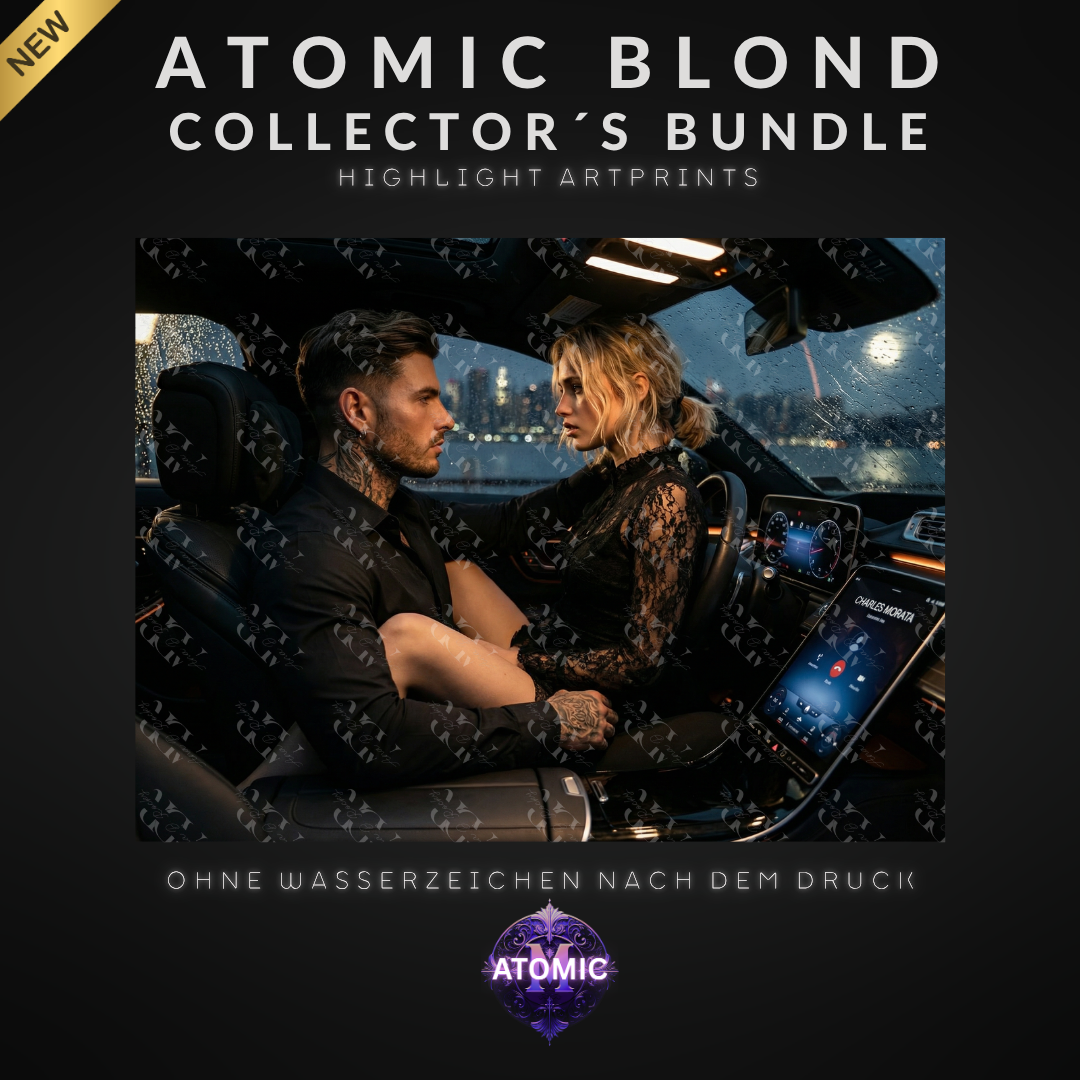 Atomic Blond Collector´s Bundle: 7 Highlight Artprints (DIN A6 versandkostenfrei) – Bild 2