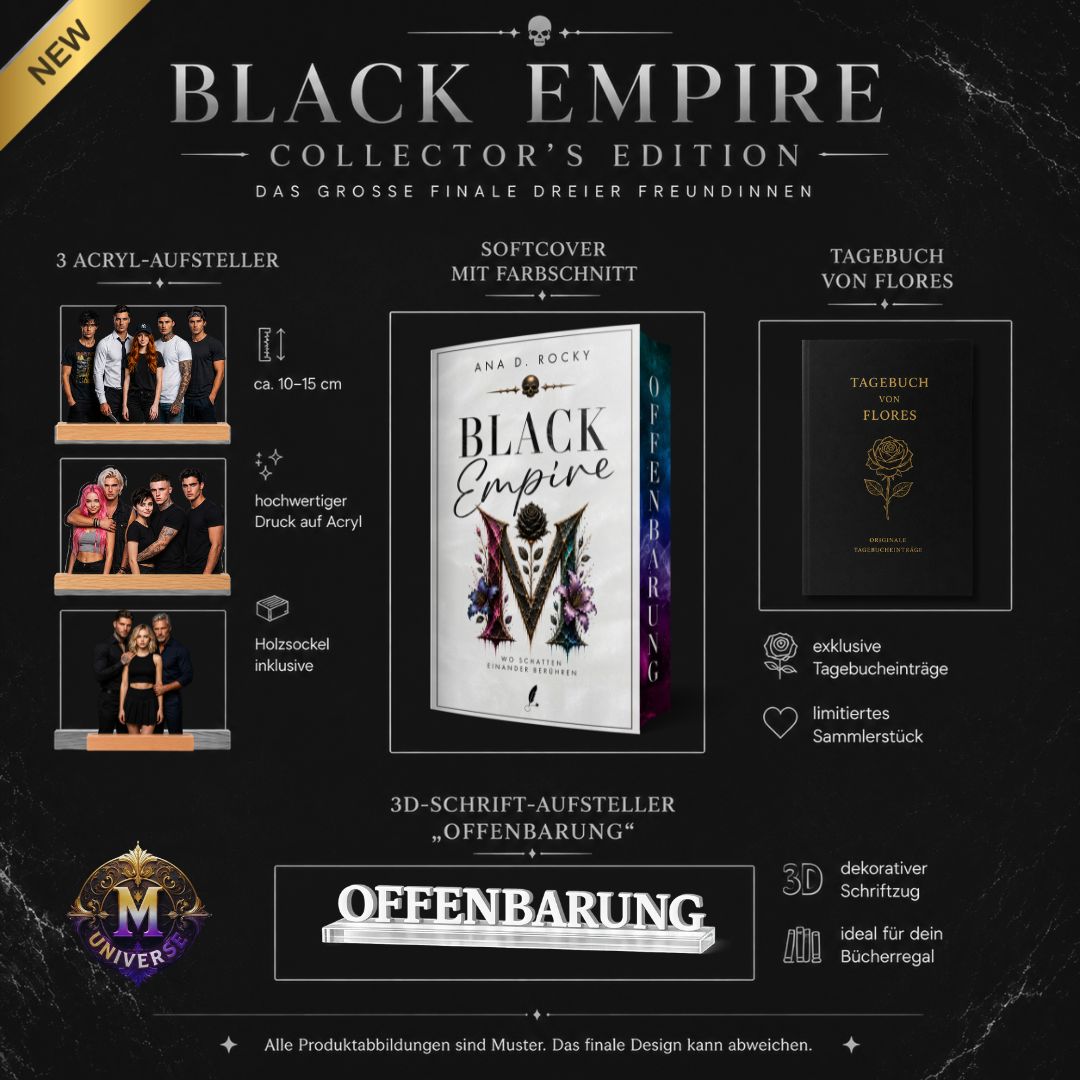 Vorbestellung BLACK EMPIRE Collector´s Edition - das Finale der Freundinnen - streng limitiert