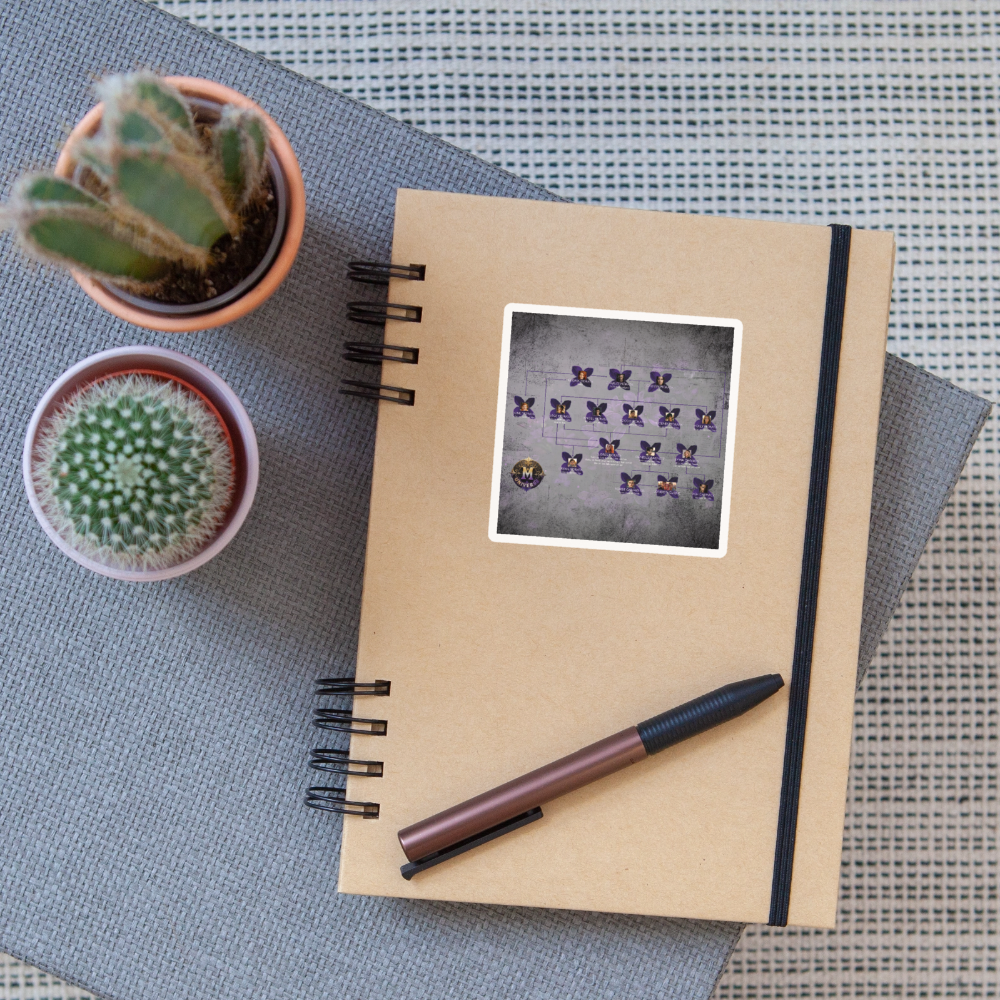 UNIVERSE-Stammbaum - Sticker Größe S (10 x 10 cm)