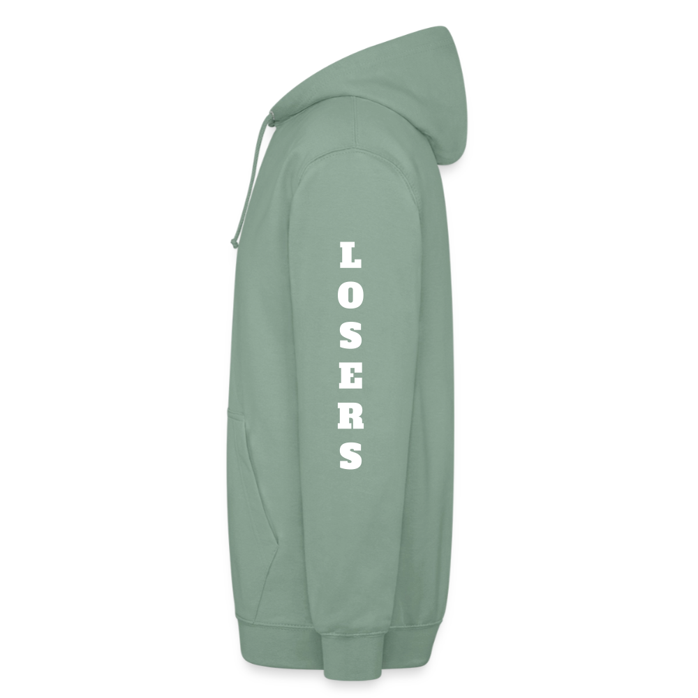 Winners - Losers Unisex Hoodie – Bild 2